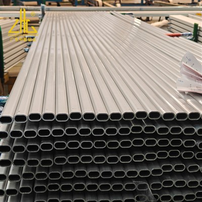 Ống hình bầu dục bằng nhôm phẳng